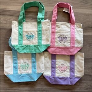 Trader Joe's mini Tote Bag Set